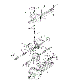 Transmission parts for Ace Lawn Tractor 13AG675G033 / 1997 from AppliancePartsPros.com