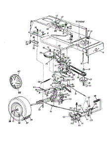 Drive, Wheels Rear parts for Ace Lawn Tractor 13BN673G033 / 2001 from AppliancePartsPros.com