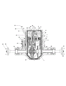 Transmission Complete 618-0229 parts for Ace Garden Tractor 14AK825H033 / 1997 from AppliancePartsPros.com