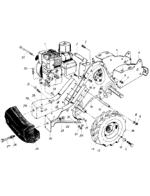 Parts04 parts for Agway Tiller 82-1040 / 1987 from AppliancePartsPros.com