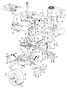 Parts parts for Big O Lawn Tractor 698 from AppliancePartsPros.com