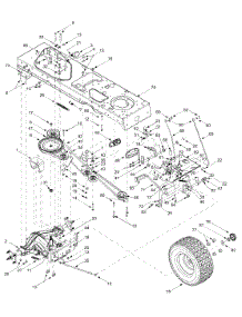 Drive, Controls parts for Bolens Garden Tractor 14AG808H163 / 2003 from AppliancePartsPros.com