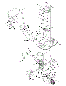 General Assembly parts for Bolens Tiller 21A-250J265 / 2010 from AppliancePartsPros.com