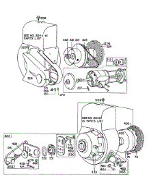 Blower Hsgs,Rewind Starters parts for Briggs & Stratton Engine 060202-0197-99 from AppliancePartsPros.com
