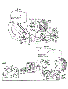 Blower Hsgs,Rewind Starters parts for Briggs & Stratton Engine 060331-9422-69 from AppliancePartsPros.com