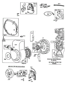 Blower Hsg,Rewind,Electrical parts for Briggs & Stratton Engine 080212-8635-01 from AppliancePartsPros.com