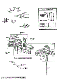Pull Choke Carburetor parts for Briggs & Stratton Engine 080232-1852-03 from AppliancePartsPros.com