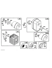Mufflers,Deflectors & Guards parts for Briggs & Stratton Engine 080232-4820-01 from AppliancePartsPros.com