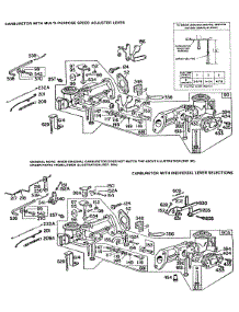 (2) Side Pull Carburetors parts for Briggs & Stratton Engine 080252-0380-99 from AppliancePartsPros.com