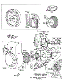 Blowerhsg,Rewind,Flywheels parts for Briggs & Stratton Engine 080292-0158-99 from AppliancePartsPros.com