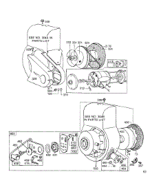 Blower Hsgs,Rewind Starters parts for Briggs & Stratton Engine 080332-0417-99 from AppliancePartsPros.com