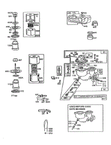 Carburetors And Air Cleaners parts for Briggs & Stratton Engine 080352-9432-79 from AppliancePartsPros.com