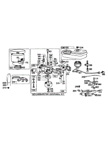Carburetor Assy, A / C Groups parts for Briggs & Stratton Engine 080706-0163-99 from AppliancePartsPros.com