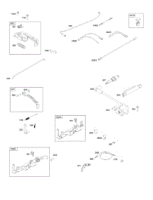 Armature, Controls, Electrical System, Governor Spring, Ignition, Spark Plug parts for Briggs & Stratton Engine 09P702-0128-F1 from AppliancePartsPros.com