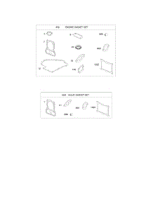 Gasket Sets parts for Briggs & Stratton Engine 100602-2015-B1 from AppliancePartsPros.com