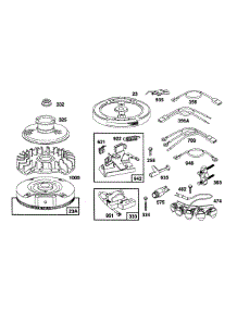 Flywheels,Brake, Misc Elect parts for Briggs & Stratton Engine 104772-0120-01 from AppliancePartsPros.com