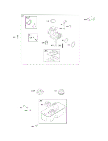Carburetor, Fuel Supply parts for Briggs & Stratton Engine 10A902-0246-01 from AppliancePartsPros.com