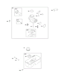 Carburetor, Fuel Supply parts for Briggs & Stratton Engine 10B902-2011-E1 from AppliancePartsPros.com