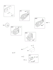 Brake, Exhaust System parts for Briggs & Stratton Engine 10D902-0121-B1 from AppliancePartsPros.com