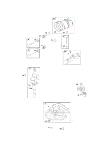 Camshaft, Crankcase Cover / Sump, Crankshaft, Piston / Rings / Connecting Rod parts for Briggs & Stratton Engine 10G902-0464-B1 from AppliancePartsPros.com