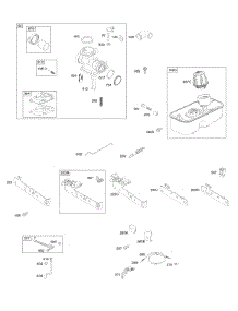 Carburetor, Controls, Fuel Supply, Governor Spring parts for Briggs & Stratton Engine 10L802-0119-F1 from AppliancePartsPros.com