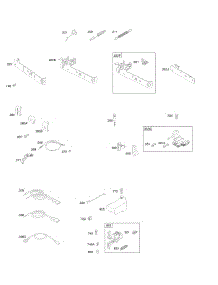 Brake, Controls, Governor Spring, Ignition parts for Briggs & Stratton Engine 10T502-0257-H1 from AppliancePartsPros.com