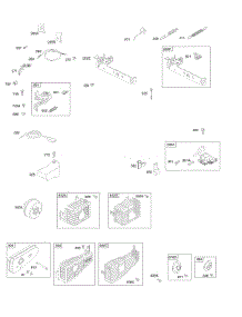 Brake, Controls, Governor Spring, Exhaust System, Ignition parts for Briggs & Stratton Engine 10T702-0113-B1 from AppliancePartsPros.com