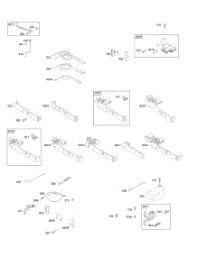 Brake, Controls, Governor Spring, Ignition parts for Briggs & Stratton Engine 10T802-1095-E1 from AppliancePartsPros.com