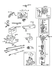 Electric Starter,Electrical parts for Briggs & Stratton Engine 110908-1277-02 from AppliancePartsPros.com