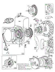 Blower Hsg,Rewind,Gear Case parts for Briggs & Stratton Engine 131432-0165-99 from AppliancePartsPros.com