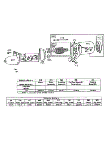 Electric Starter And Chart parts for Briggs & Stratton Engine 132432-0220-01 from AppliancePartsPros.com