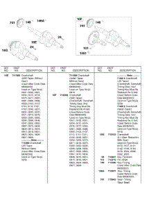 Crankshafts #3 parts for Briggs & Stratton Engine 185432-0239-E9 from AppliancePartsPros.com