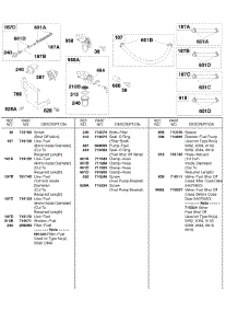Fuel Lines, Fuel Filters parts for Briggs & Stratton Engine 185432-0242-A1 from AppliancePartsPros.com