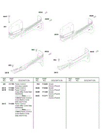 Control Panels parts for Briggs & Stratton Engine 245437-0276-E1 from AppliancePartsPros.com