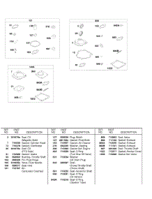 Carburetor Overhaul Kit, Engine / Valve Gasket Sets parts for Briggs & Stratton Engine 245437-0528-E1 from AppliancePartsPros.com