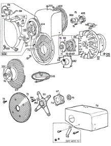 Blower Hsg,Rewind Assemblies parts for Briggs & Stratton Engine 251417-0150-99 from AppliancePartsPros.com