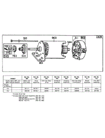 Electric Starter parts for Briggs & Stratton Engine 251702-0165-99 from AppliancePartsPros.com
