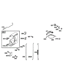 Controls parts for Briggs & Stratton Engine 252707-0682-02 from AppliancePartsPros.com