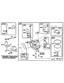Carburetor Assy parts for Briggs & Stratton Engine 254707-0127-01 from AppliancePartsPros.com