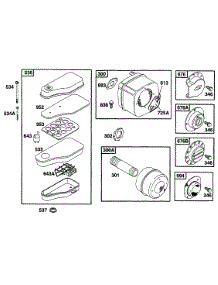 Briggs & Stratton 255707-0116-01 Engine Parts | Diagrams