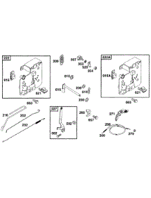 Controls parts for Briggs & Stratton Engine 256707-0122-01 from AppliancePartsPros.com
