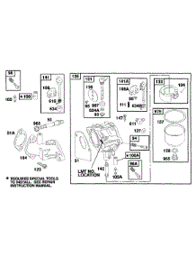 Carburetor Assy parts for Briggs & Stratton Engine 258702-0104-01 from AppliancePartsPros.com