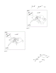 Governor Spring, Controls parts for Briggs & Stratton Engine 25M137-0008-F1 from AppliancePartsPros.com