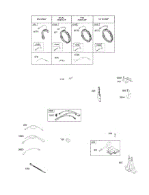 Alternator, Ignition, Wires parts for Briggs & Stratton Engine 286702-1122-E1 from AppliancePartsPros.com