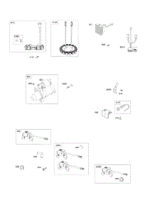 Flywheels, Stub Shafts parts for Briggs & Stratton Engine 613477-1035-J1 from AppliancePartsPros.com