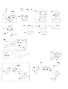 Cylinder Heads, Rocker Covers parts for Briggs & Stratton Engine 613477-1194-E1 from AppliancePartsPros.com
