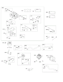 Carburetors (Solenoid) parts for Briggs & Stratton Engine 613477-2048-E1 from AppliancePartsPros.com