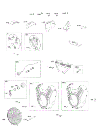 Control Brackets, Springs, Links parts for Briggs & Stratton Engine 613477-2141-J1 from AppliancePartsPros.com