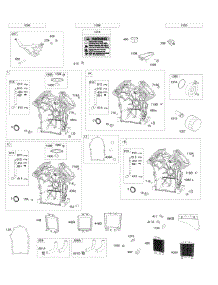 Cylinders parts for Briggs & Stratton Engine 613477-3038-G1 from AppliancePartsPros.com