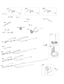 Armatures, Alternators, Wiring, Electric Starter parts for Briggs & Stratton Engine 613777-0010-B1 from AppliancePartsPros.com